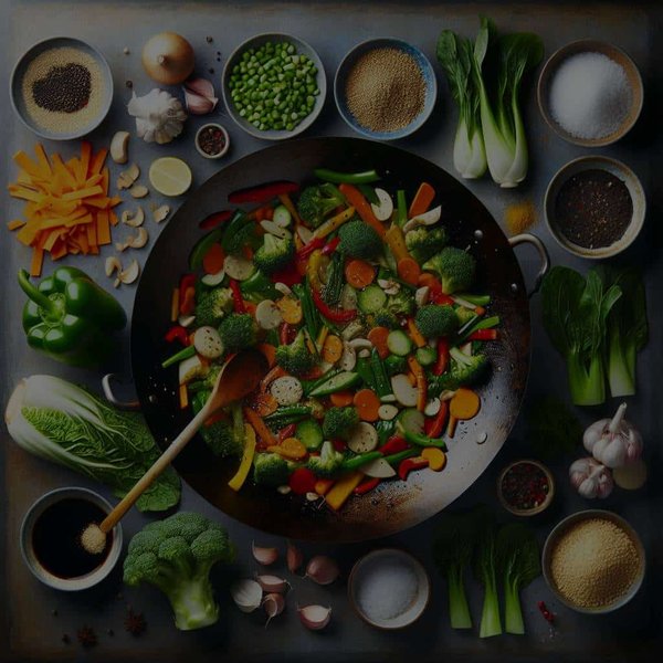 Comment faire un sauté de légumes asiatique sans sauce soja pour réduire le sodium?