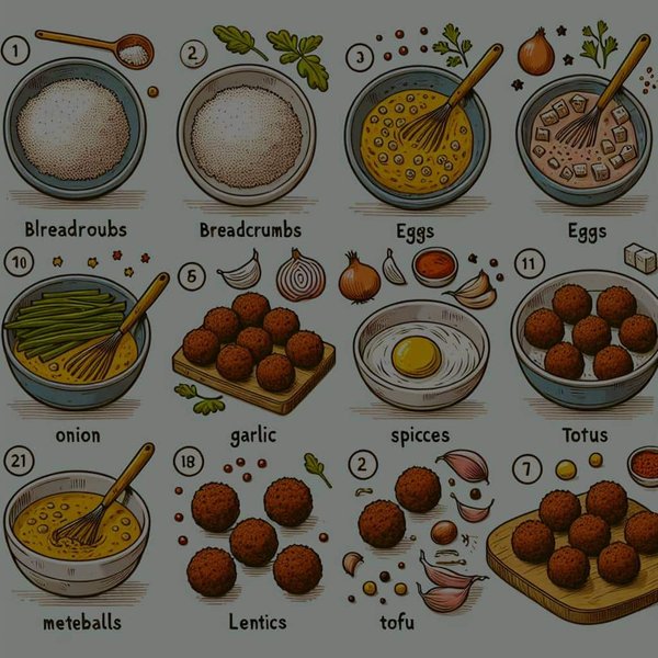 Comment préparer des boulettes végétariennes qui tiennent bien à la cuisson ?